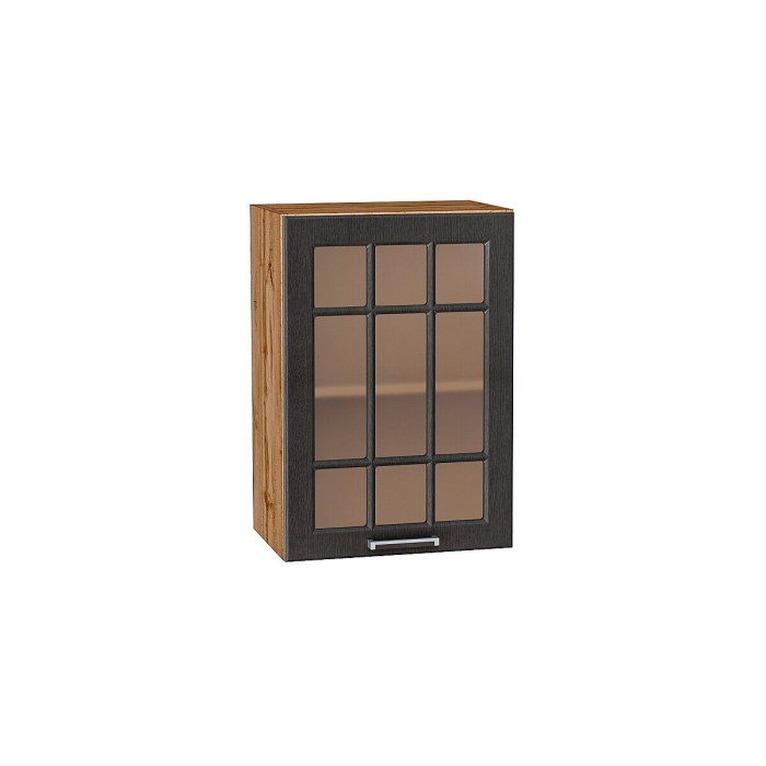 Шкаф верхний с 1-ой остекленной дверцей Прага