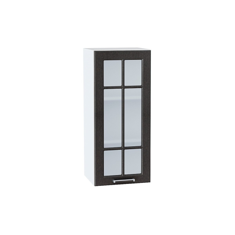 Шкаф верхний с 1-ой остекленной дверцей Прага