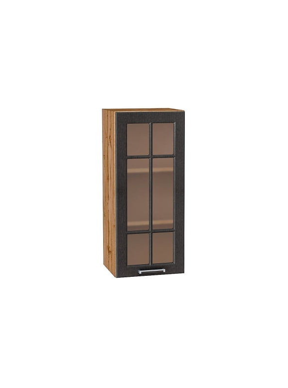 Шкаф верхний с 1-ой остекленной дверцей Прага