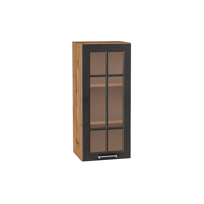 Шкаф верхний с 1-ой остекленной дверцей Прага