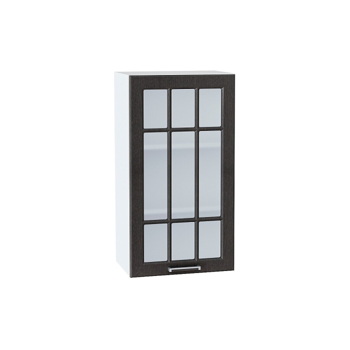 Шкаф верхний с 1-ой остекленной дверцей Прага