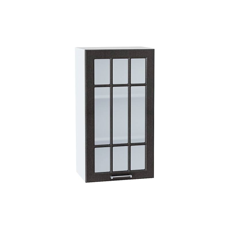 Шкаф верхний с 1-ой остекленной дверцей Прага