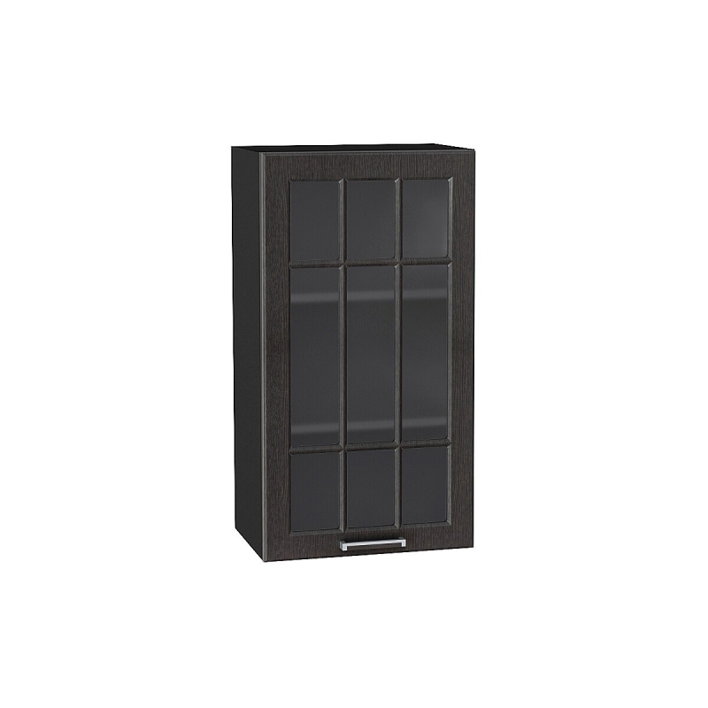 Шкаф верхний с 1-ой остекленной дверцей Прага