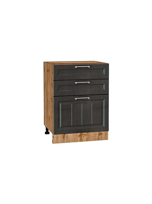 Шкаф нижний с 3-мя ящиками Прага