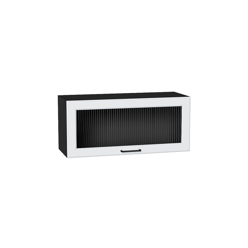 Шкаф верхний горизонтальный остекленный Барселона