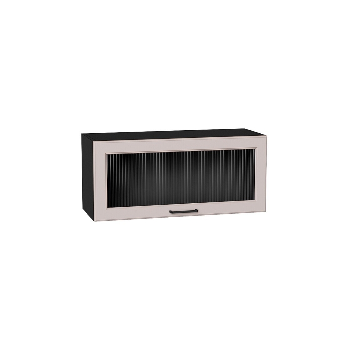 Шкаф верхний горизонтальный остекленный Барселона