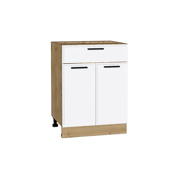 Шкаф нижний с 2-мя дверцами и ящиком Фрейм