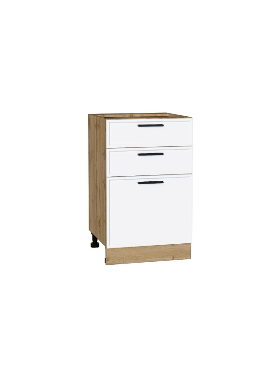 Шкаф нижний с 3-мя ящиками Фрейм