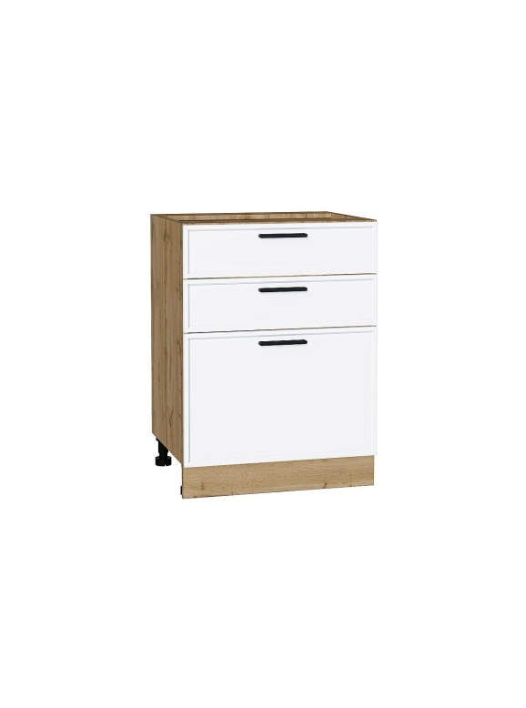 Шкаф нижний с 3-мя ящиками Фрейм