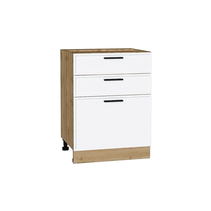 Шкаф нижний с 3-мя ящиками Фрейм