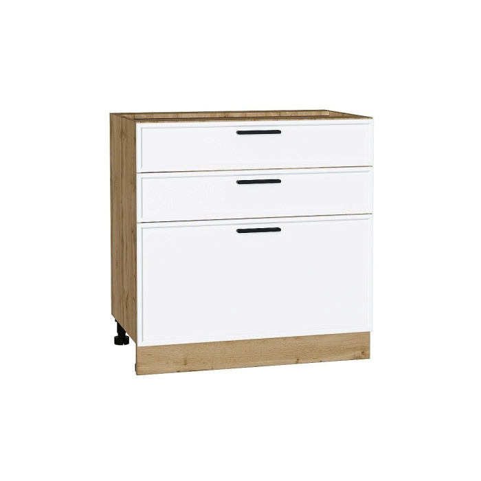 Шкаф нижний с 3-мя ящиками Фрейм