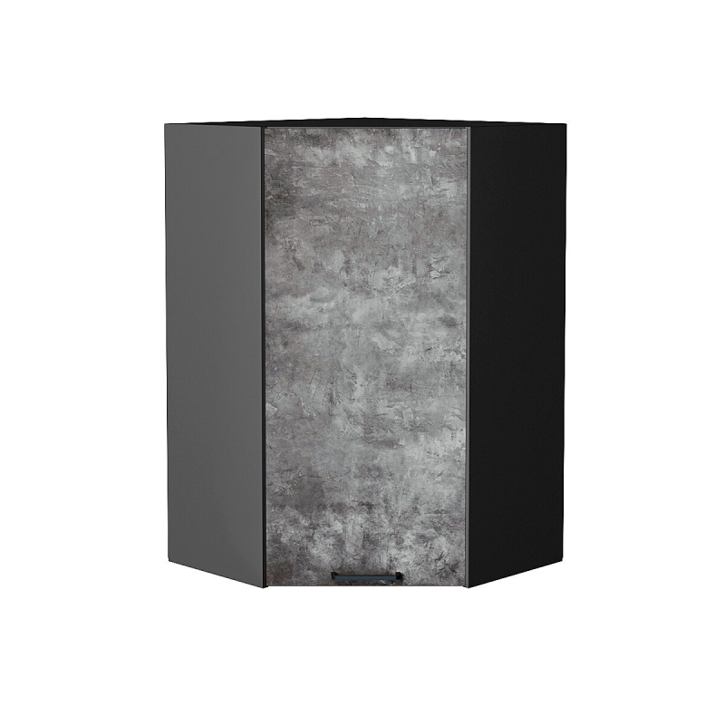 Шкаф верхний угловой Флэт