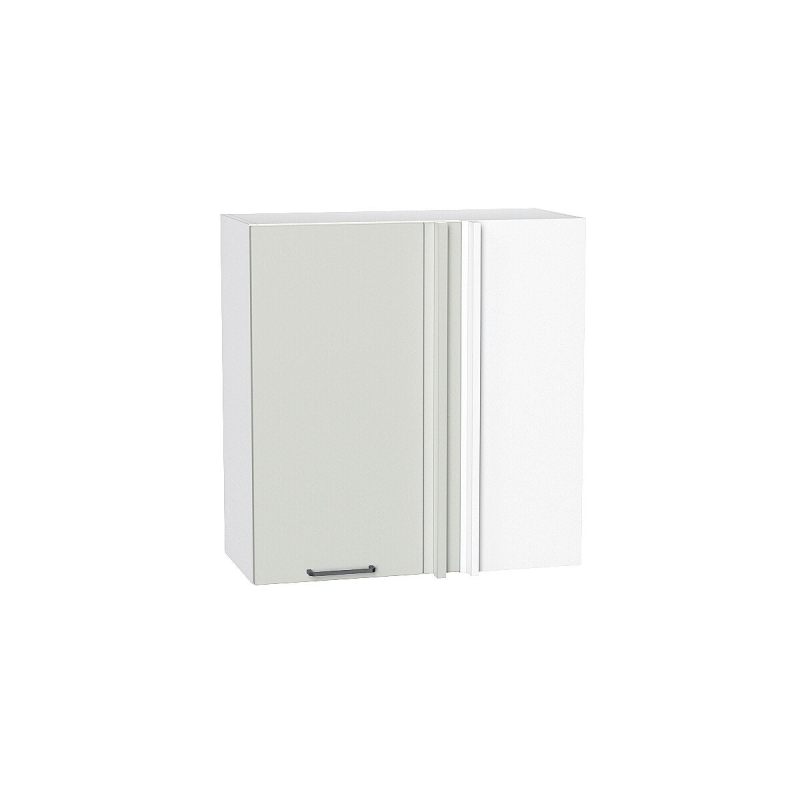 Шкаф верхний прямой угловой Флэт