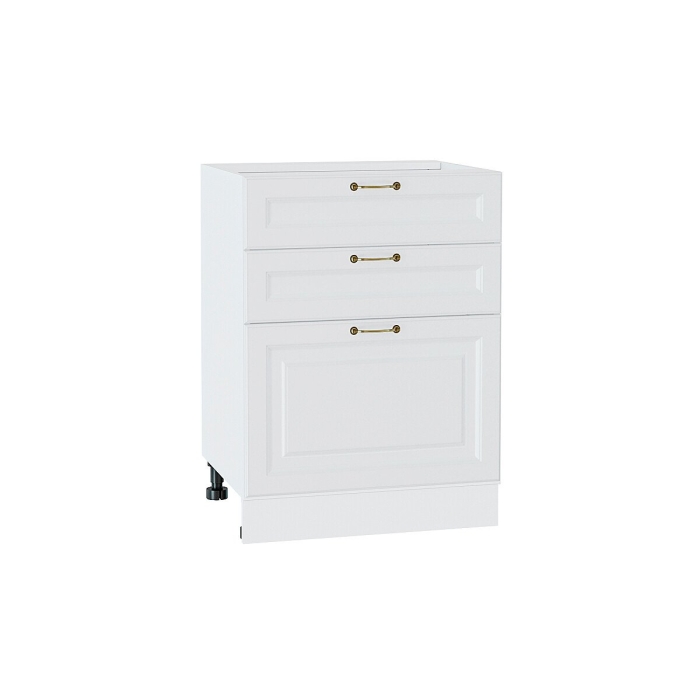 Шкаф нижний с 3-мя ящиками Ницца