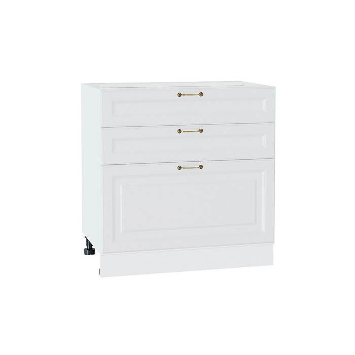 Шкаф нижний с 3-мя ящиками Ницца