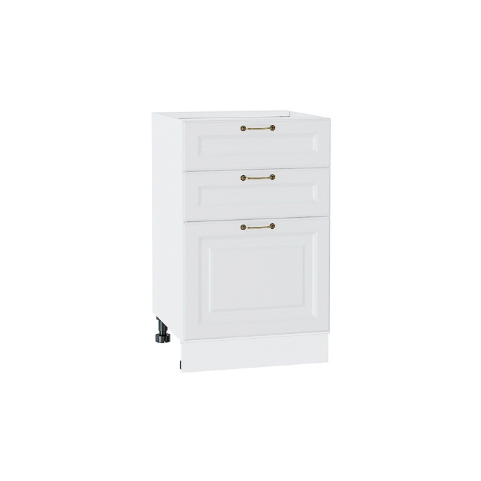 Шкаф нижний с 3-мя ящиками Ницца