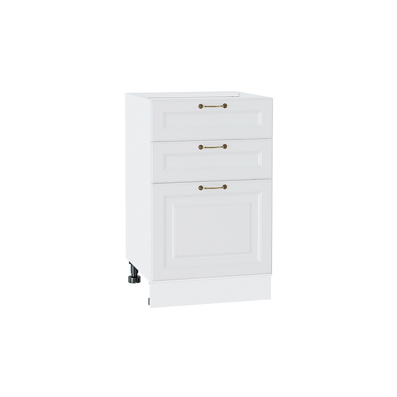 Шкаф нижний с 3-мя ящиками Ницца