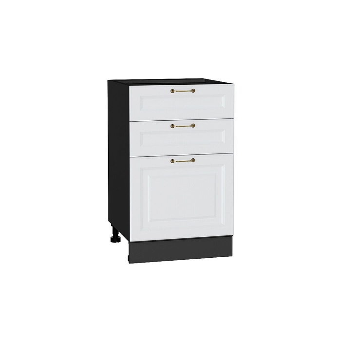 Шкаф нижний с 3-мя ящиками Ницца