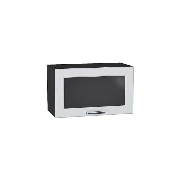 Шкаф верхний горизонтальный остекленный Прага