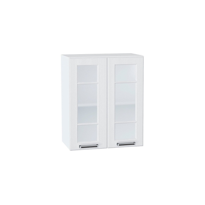 Шкаф верхний с 2-мя остекленными дверцами Прага