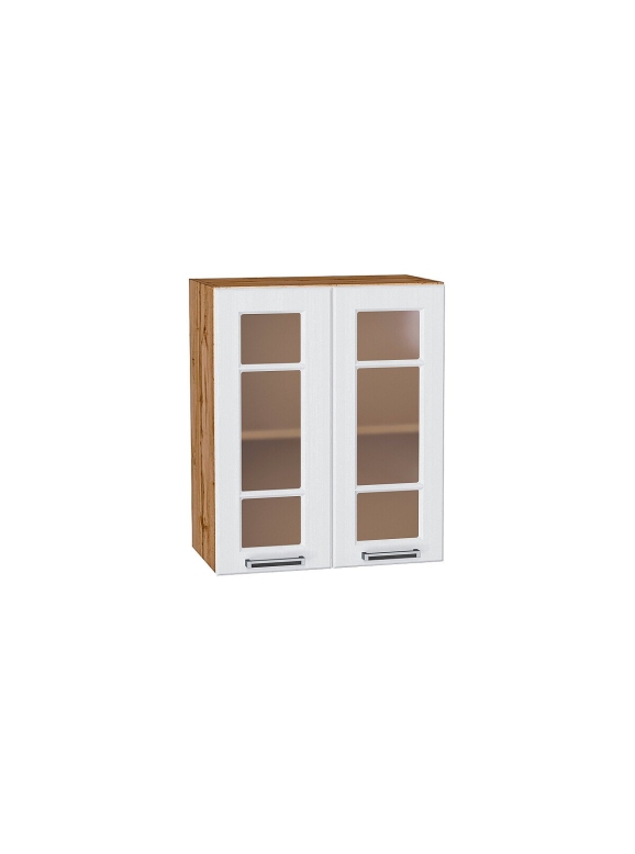 Шкаф верхний с 2-мя остекленными дверцами Прага