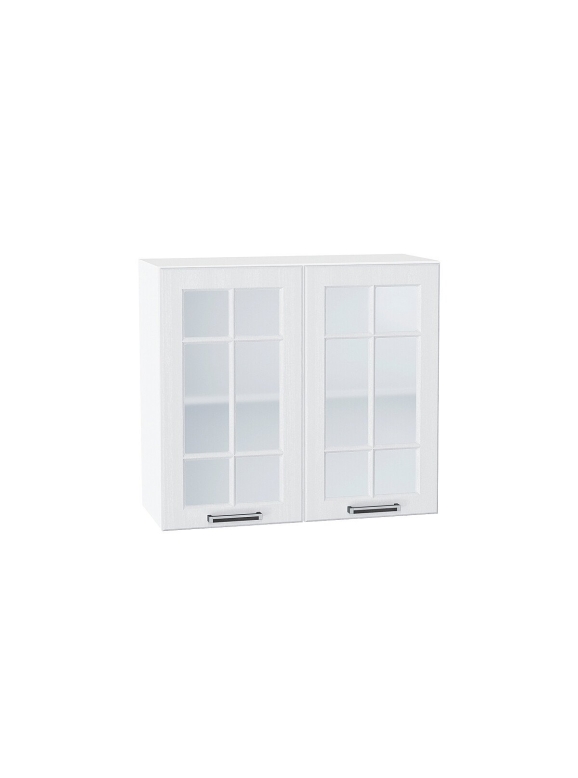 Шкаф верхний с 2-мя остекленными дверцами Прага