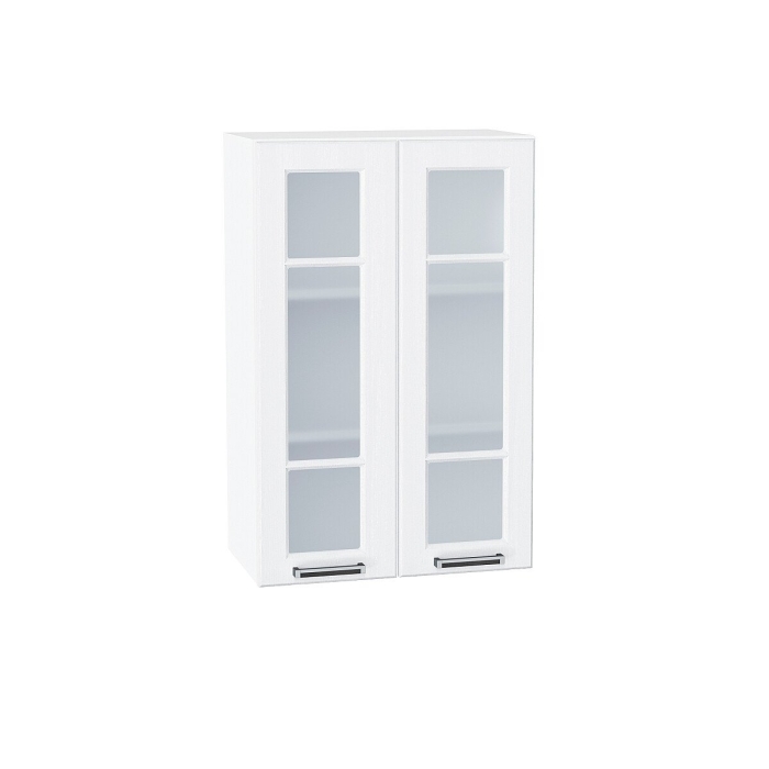 Шкаф верхний с 2-мя остекленными дверцами Прага