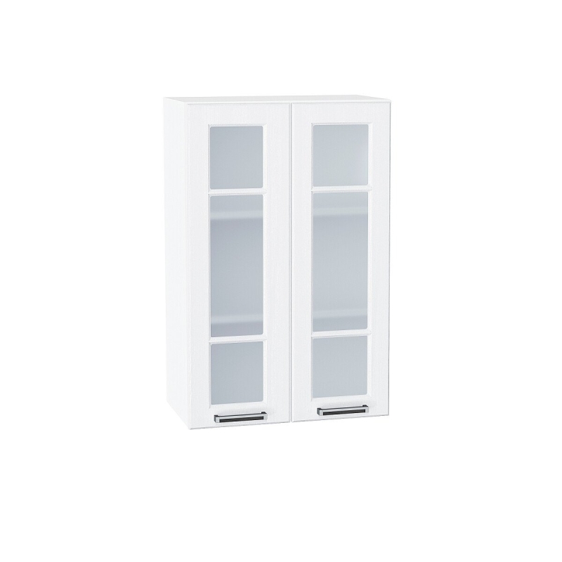 Шкаф верхний с 2-мя остекленными дверцами Прага