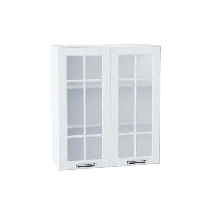 Шкаф верхний с 2-мя остекленными дверцами Прага