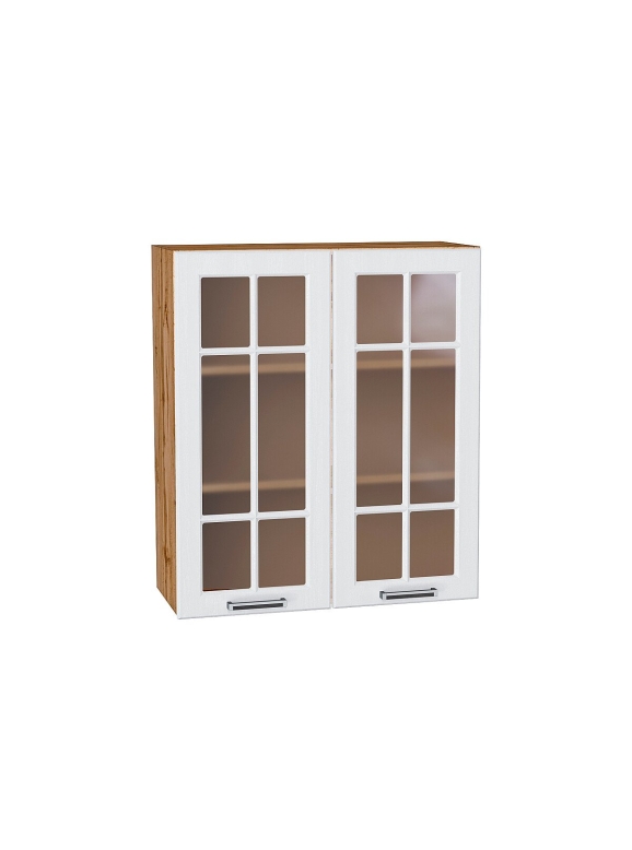 Шкаф верхний с 2-мя остекленными дверцами Прага