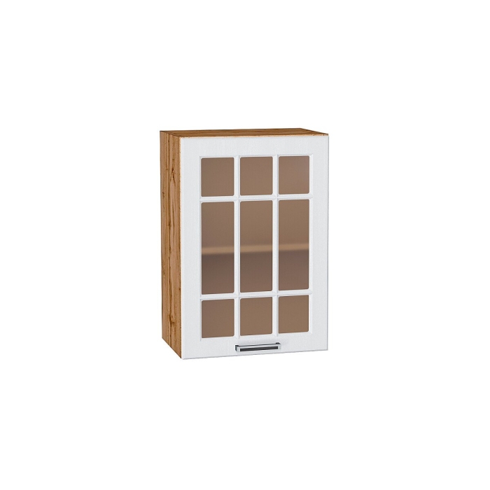 Шкаф верхний с 1-ой остекленной дверцей Прага