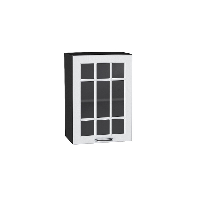 Шкаф верхний с 1-ой остекленной дверцей Прага