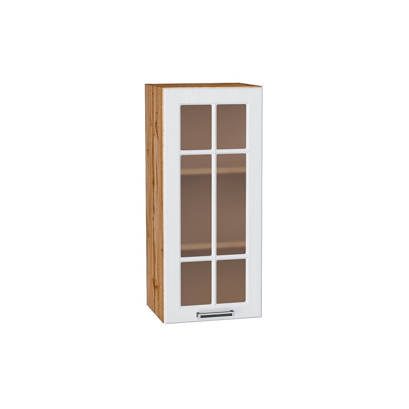 Шкаф верхний с 1-ой остекленной дверцей Прага