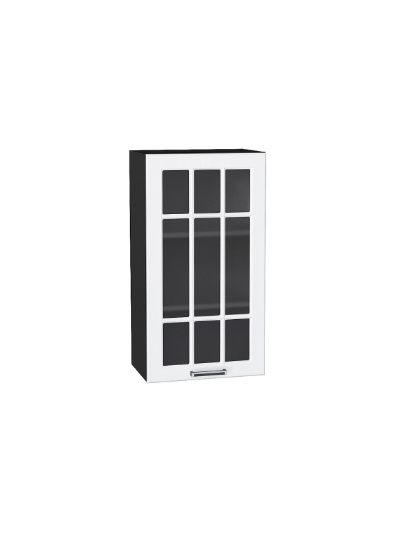 Шкаф верхний с 1-ой остекленной дверцей Прага