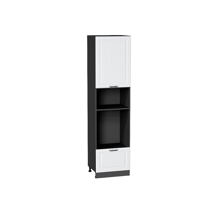 Шкаф пенал с 1-ой дверцей и ящиком под технику Прага