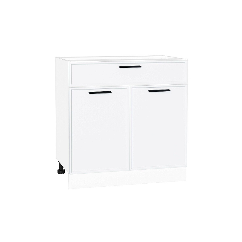 Шкаф нижний с 2-мя дверцами и ящиком Фрейм