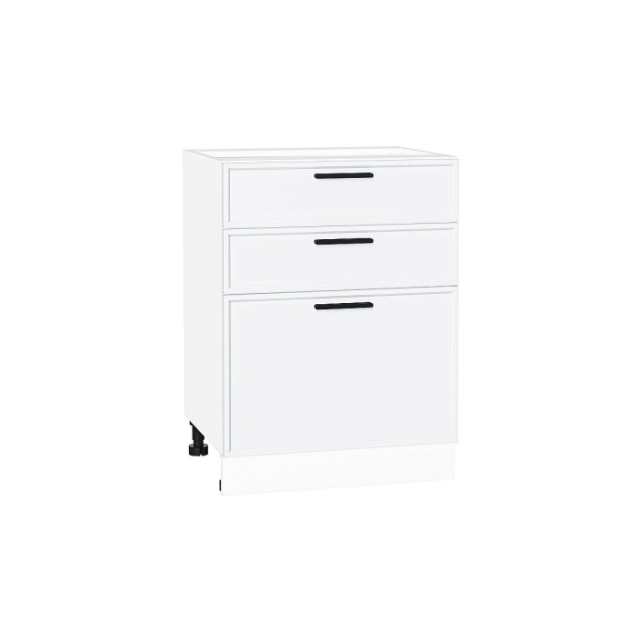 Шкаф нижний с 3-мя ящиками Фрейм