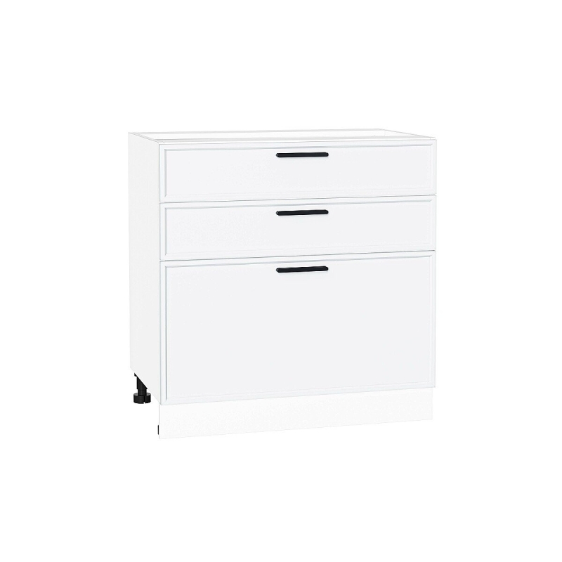 Шкаф нижний с 3-мя ящиками Фрейм