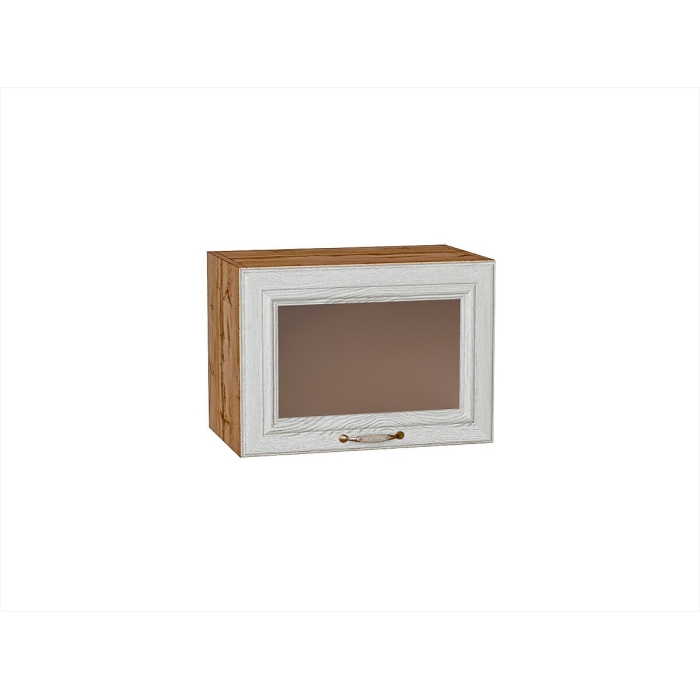 Шкаф верхний горизонтальный остекленный Шале