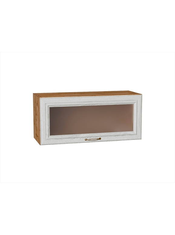 Шкаф верхний горизонтальный остекленный Шале