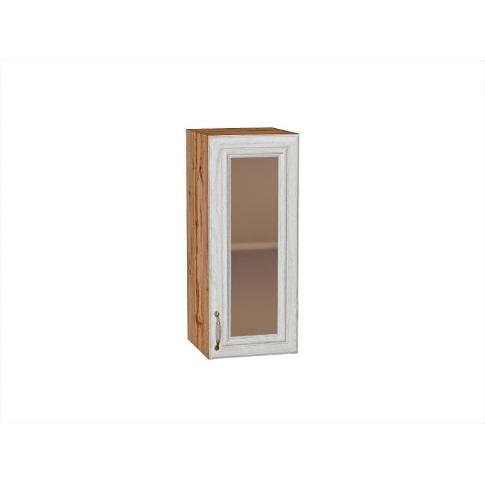 Шкаф верхний с 1-ой остекленной дверцей Шале