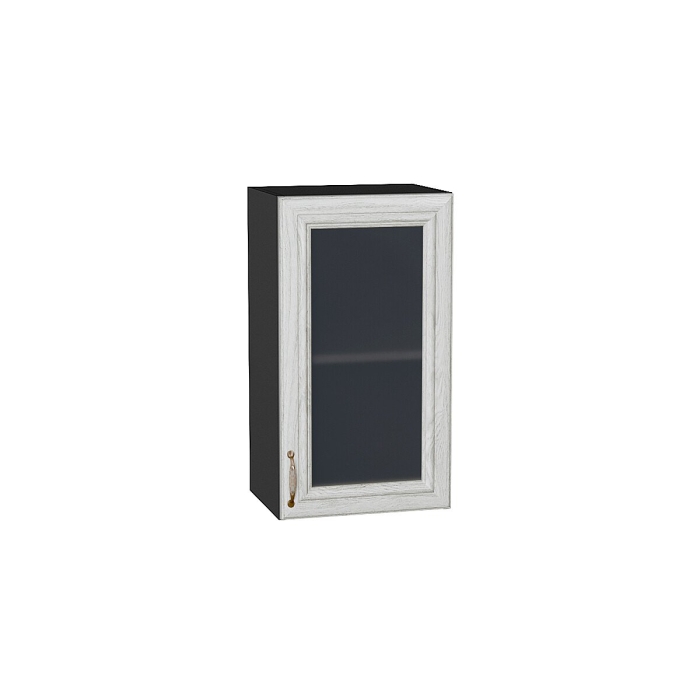 Шкаф верхний с 1-ой остекленной дверцей Шале