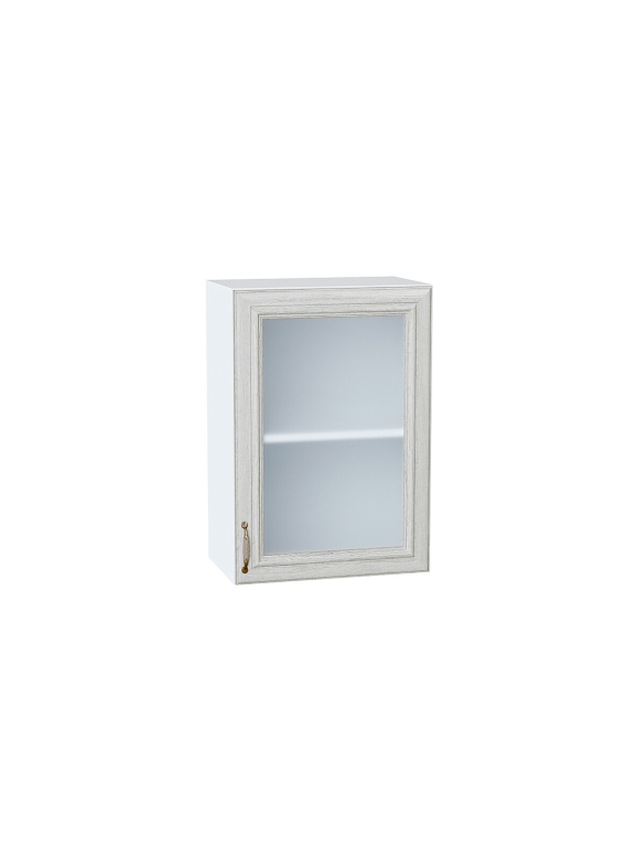 Шкаф верхний с 1-ой остекленной дверцей Шале