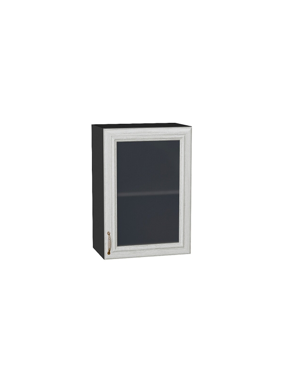 Шкаф верхний с 1-ой остекленной дверцей Шале