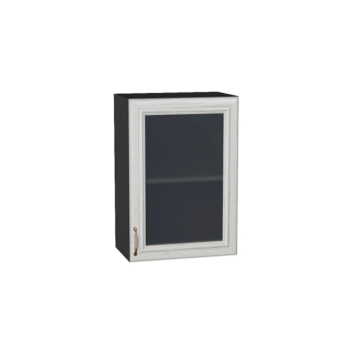 Шкаф верхний с 1-ой остекленной дверцей Шале