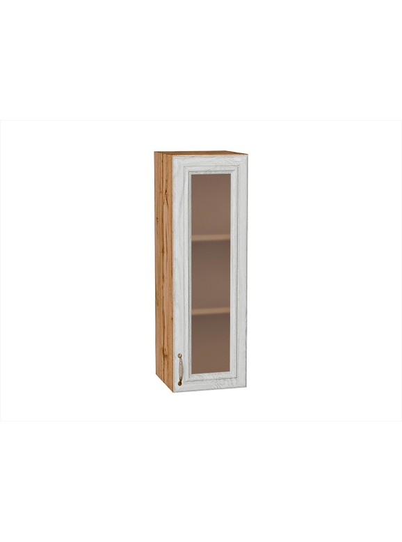 Шкаф верхний с 1-ой остекленной дверцей Шале