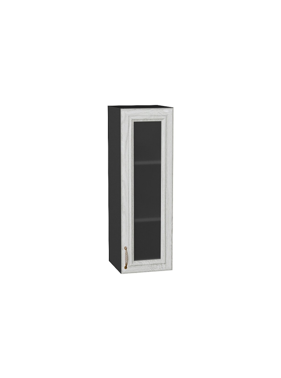 Шкаф верхний с 1-ой остекленной дверцей Шале