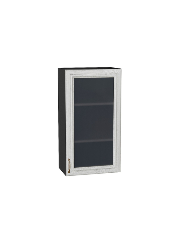 Шкаф верхний с 1-ой остекленной дверцей Шале