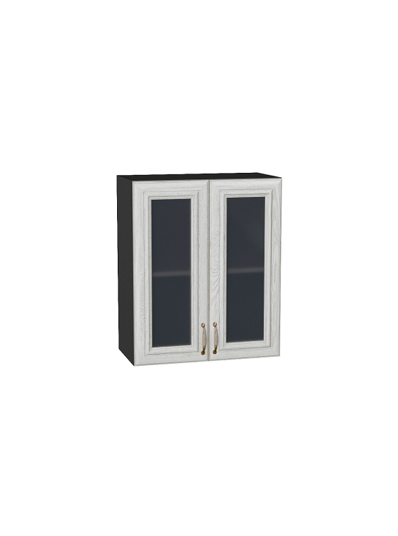 Шкаф верхний с 2-мя остекленными дверцами Шале