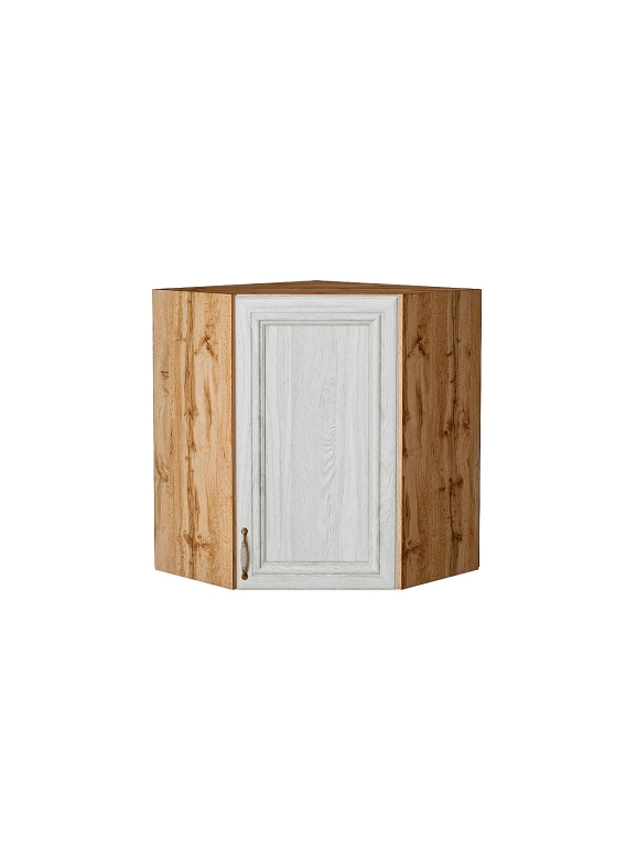 Шкаф верхний угловой Шале